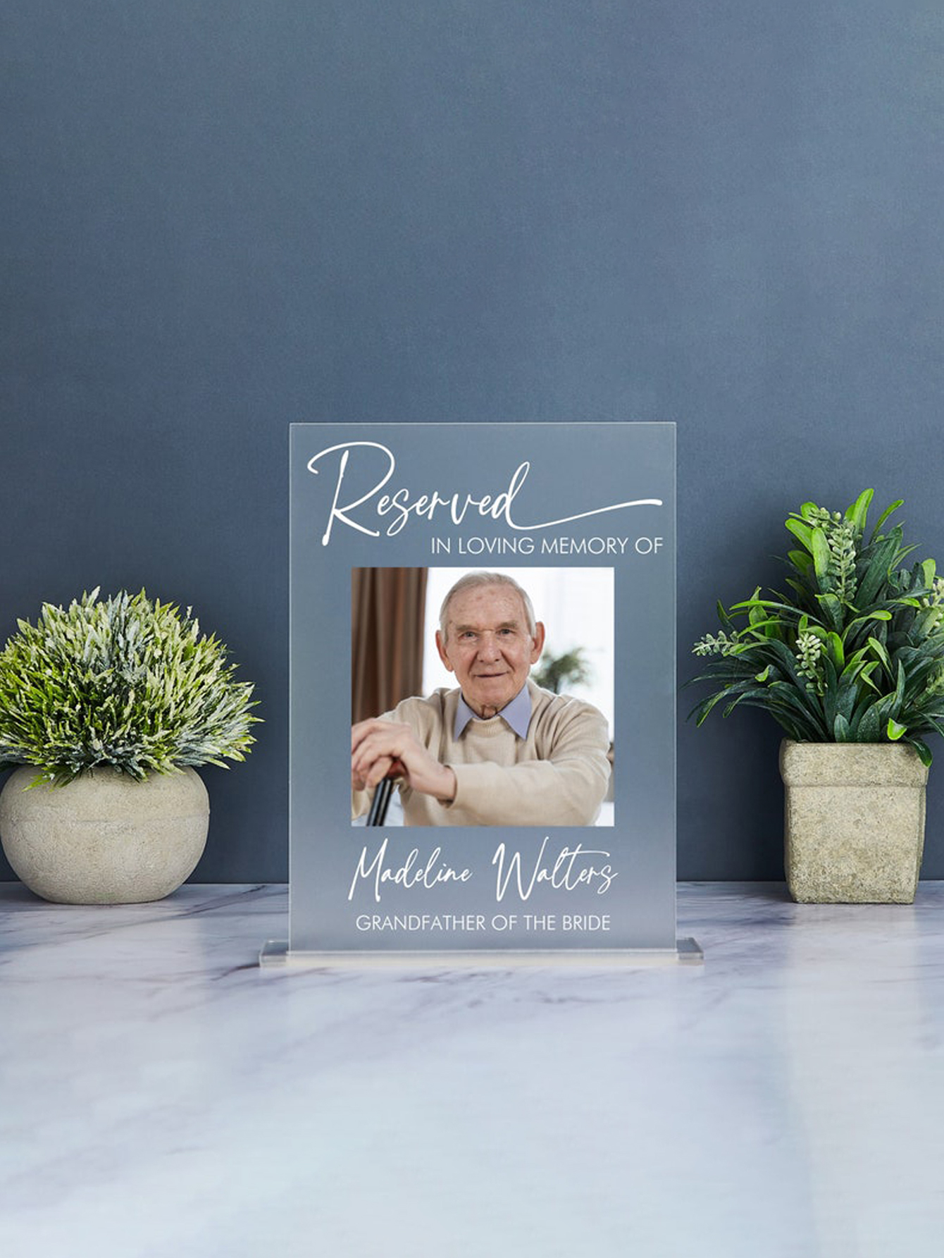 Commemorative Plaque, Personalized Acrylic Commemorative Plaque